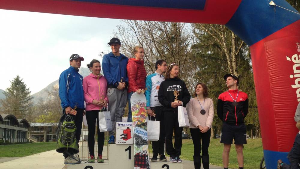 320 sportifs pris part laquathlon grenoble