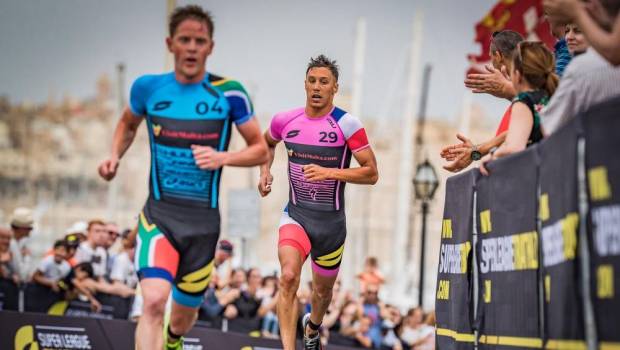 super league triathlon malte luis toujours en rose