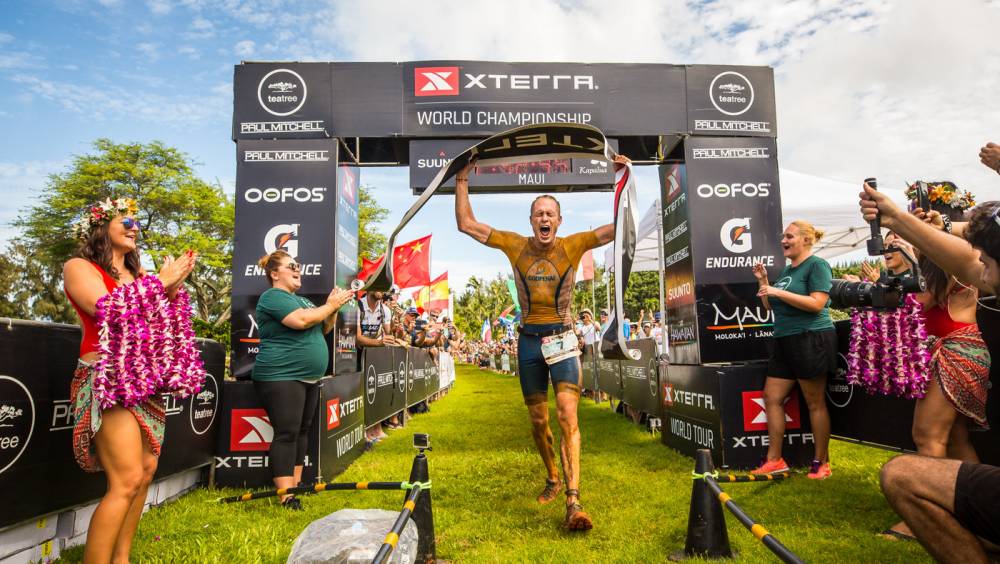 mondiaux xterra 2018 akerson paterson se jouent boue