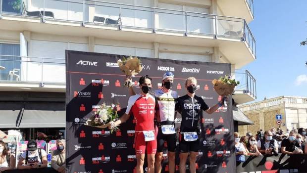 half ironman des sables dolonne rudy von berg et justine mathieux a toute vitesse