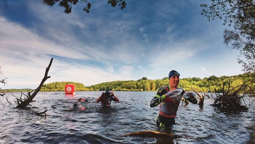 le swimrun de vassiviere sous label swimrunman en 2021