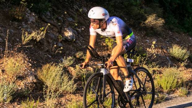 triathlon des gorges de lardeche le grand chelem pour perrie et mignon