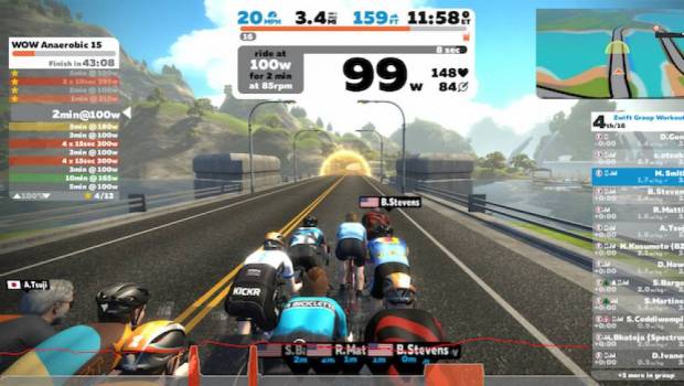 il est venu le temps de zwift