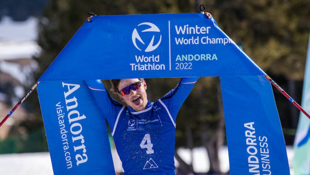 championnats du monde de triathlon de neiges 2022 pesavento et rogizina titres