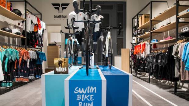 un nouveau triathlon store a paris