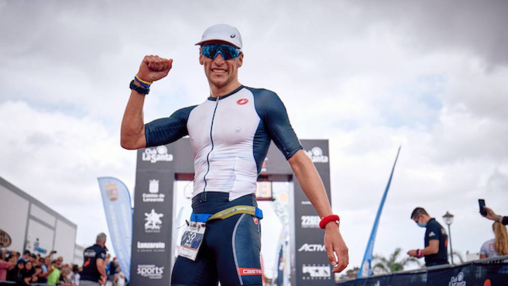 leo bergere victorieux de lironman 70 3 lanzarote