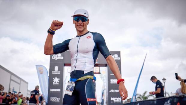 leo bergere victorieux de lironman 70 3 lanzarote