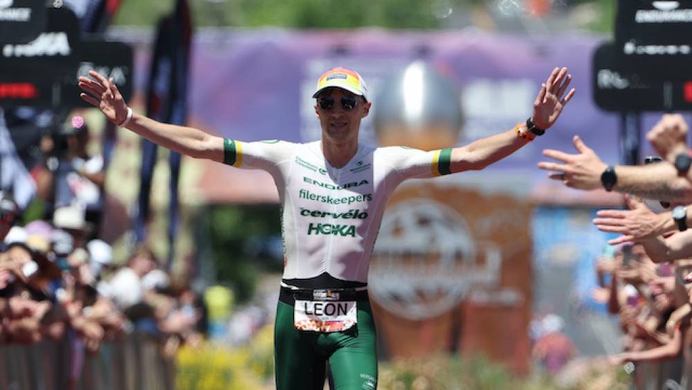 interview de leon chevalier apres les mondiaux ironman
