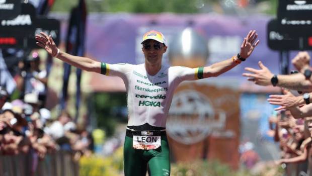 interview de leon chevalier apres les mondiaux ironman