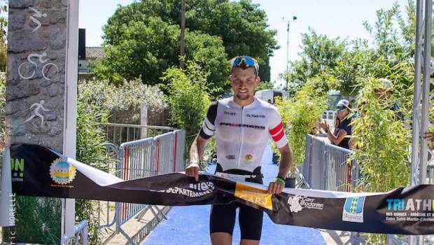 triathlon des gorges de lardeche morel et rundstadler vainqueurs du challenge