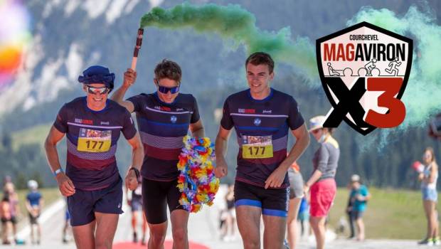 grosse ambiance en vue sur le mag aviron courchevel x3