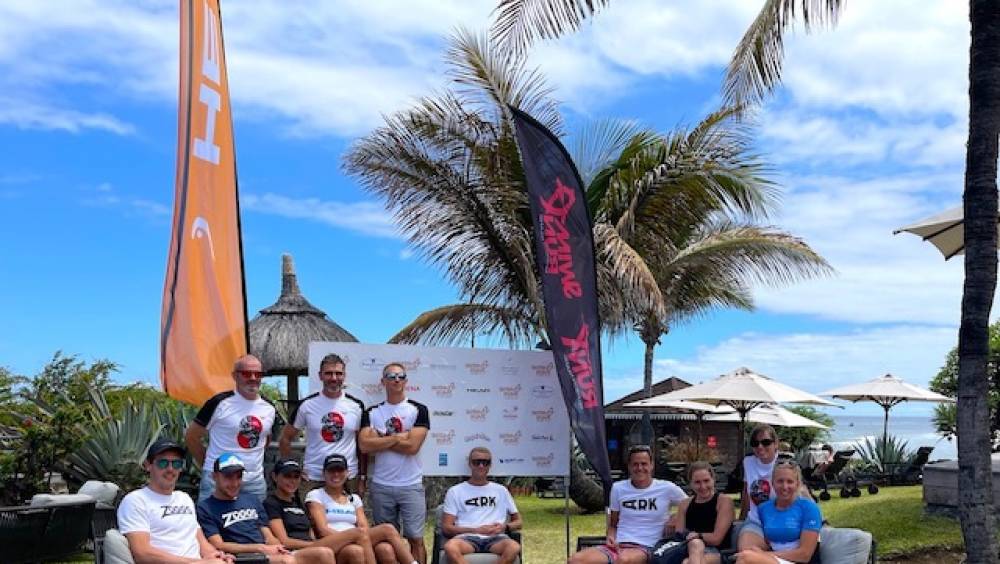 swim run reunion 5e edition avec les champions du monde au depart