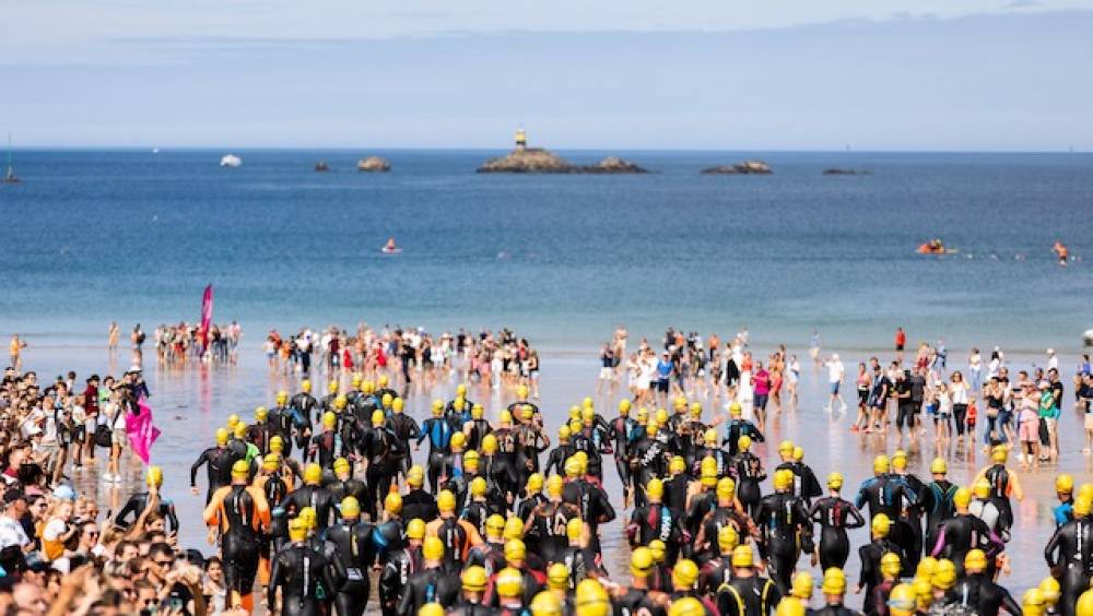 le triathlon de dinard 2023 sur les rails