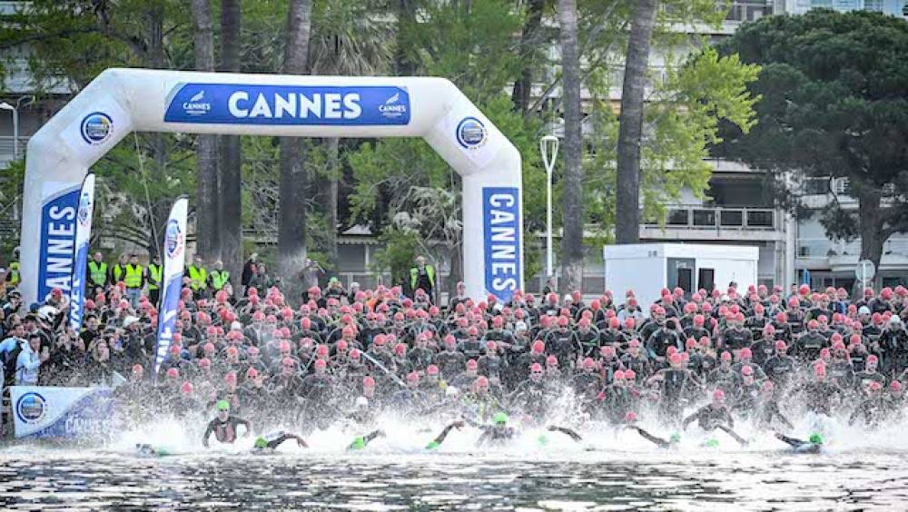 resultats du 10e triathlon international de cannes