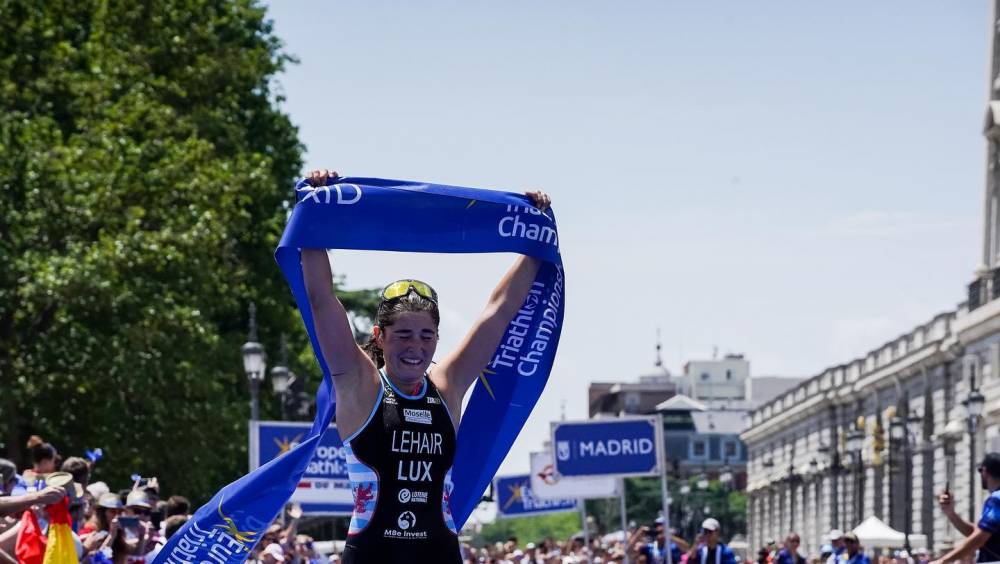castro fajardo lehair et les paratriathletes francais en vue aux europe de madrid