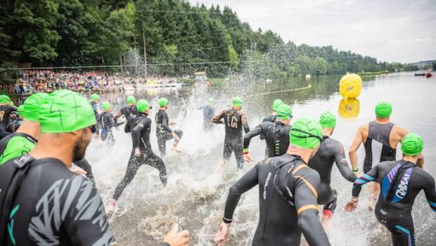une 25e edition reussie pour le triathlon du lac des sapins