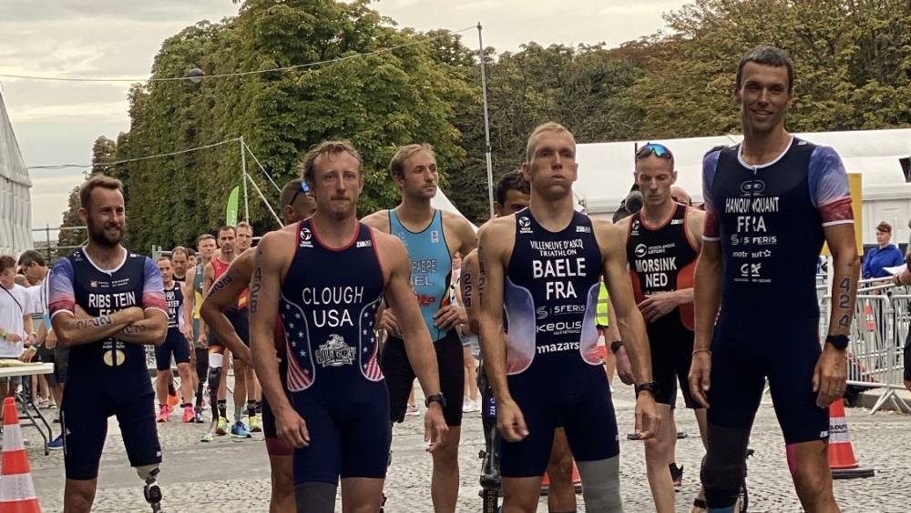 test event une reussite pour les paratriathletes malgre le format en duathlon