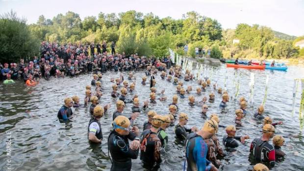 triathlon des gorges ardeche et gard 2024 du swimbike et du duathlon aussi