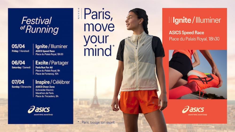 decouvrez le festival du running asics pendant le marathon de paris