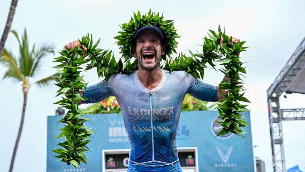 championnats du monde ironman patrick lange simpose avec un nouveau record