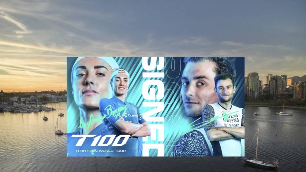 t100 triathlon world tour 2025 nouveau site et seize athletes ajoutes