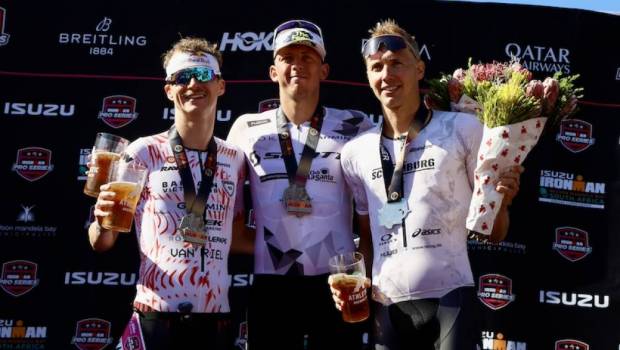 ditlev et reischmann vainqueurs de iironman afrique du sud 2025